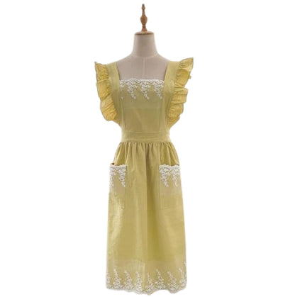 Robe Tablier Jaune